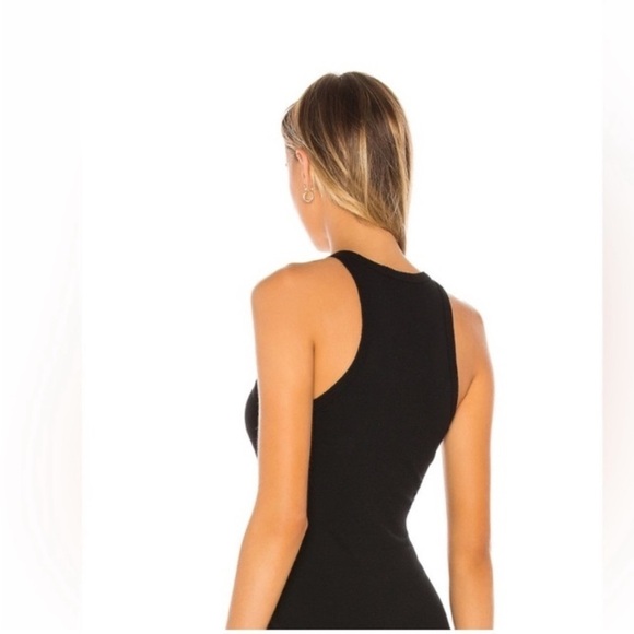 Agolde Rianne Bodysuit High Neck Racerback Ribbed - Picture 2 of 13